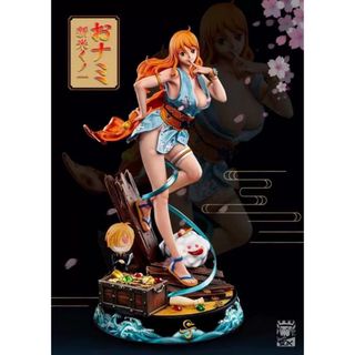 ONEPIECE おナミ 1／4フィギュア ガレージキット スタチューの通販 by