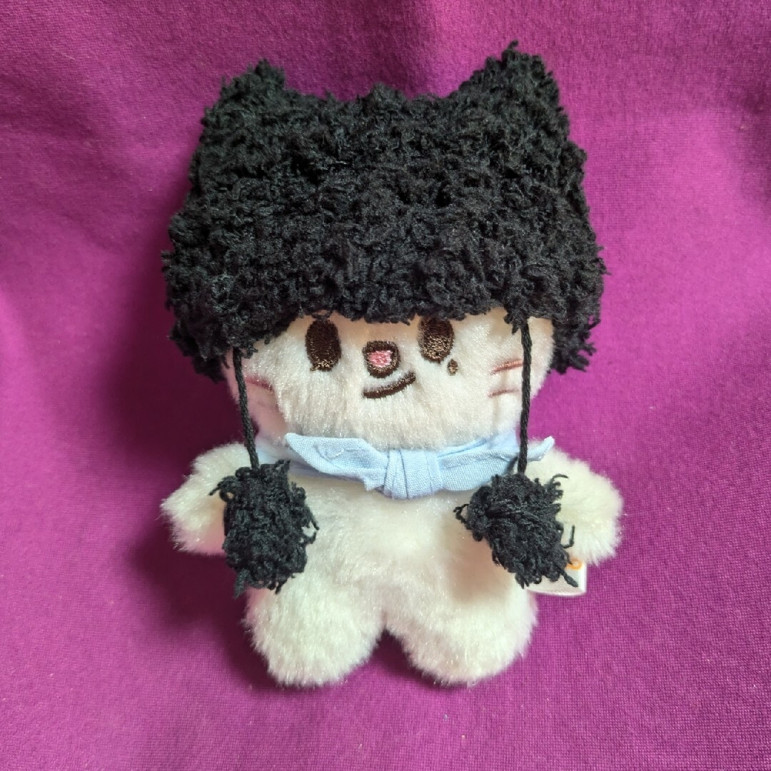 Stray Kids - ♥SKZOO PLUSH 10cm ボンボン付猫耳帽 ♥ straykidsの