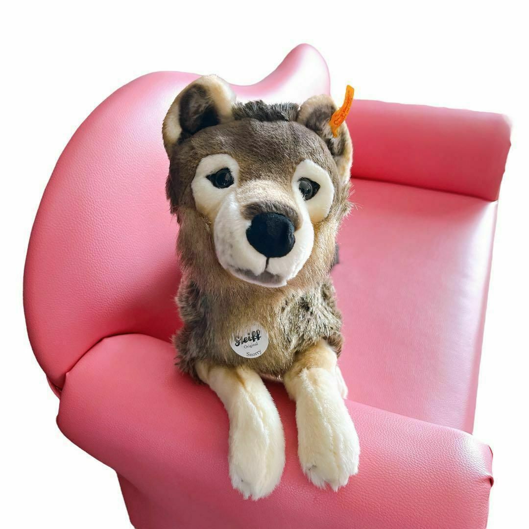 シュタイフオオカミオオカミのスノリー steiff おおかみお祝い 出産