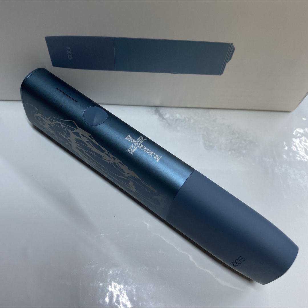 IQOS - iQOS ILUMA ONE イルマワン レーザー加工 聖母 マリア 聖書 青