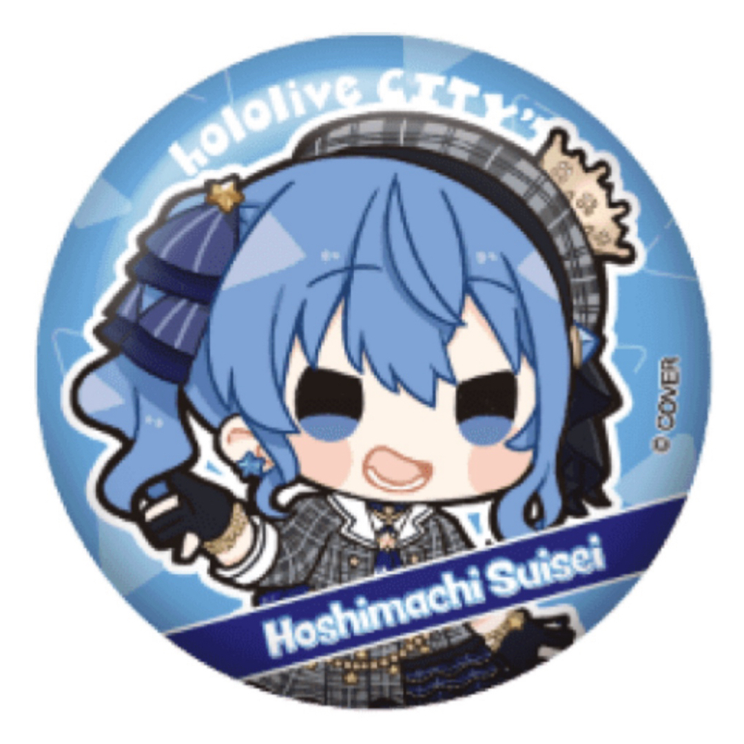新品☆ホロライブ☆ホロシティ【星街すいせい】ランダム☆缶バッジの