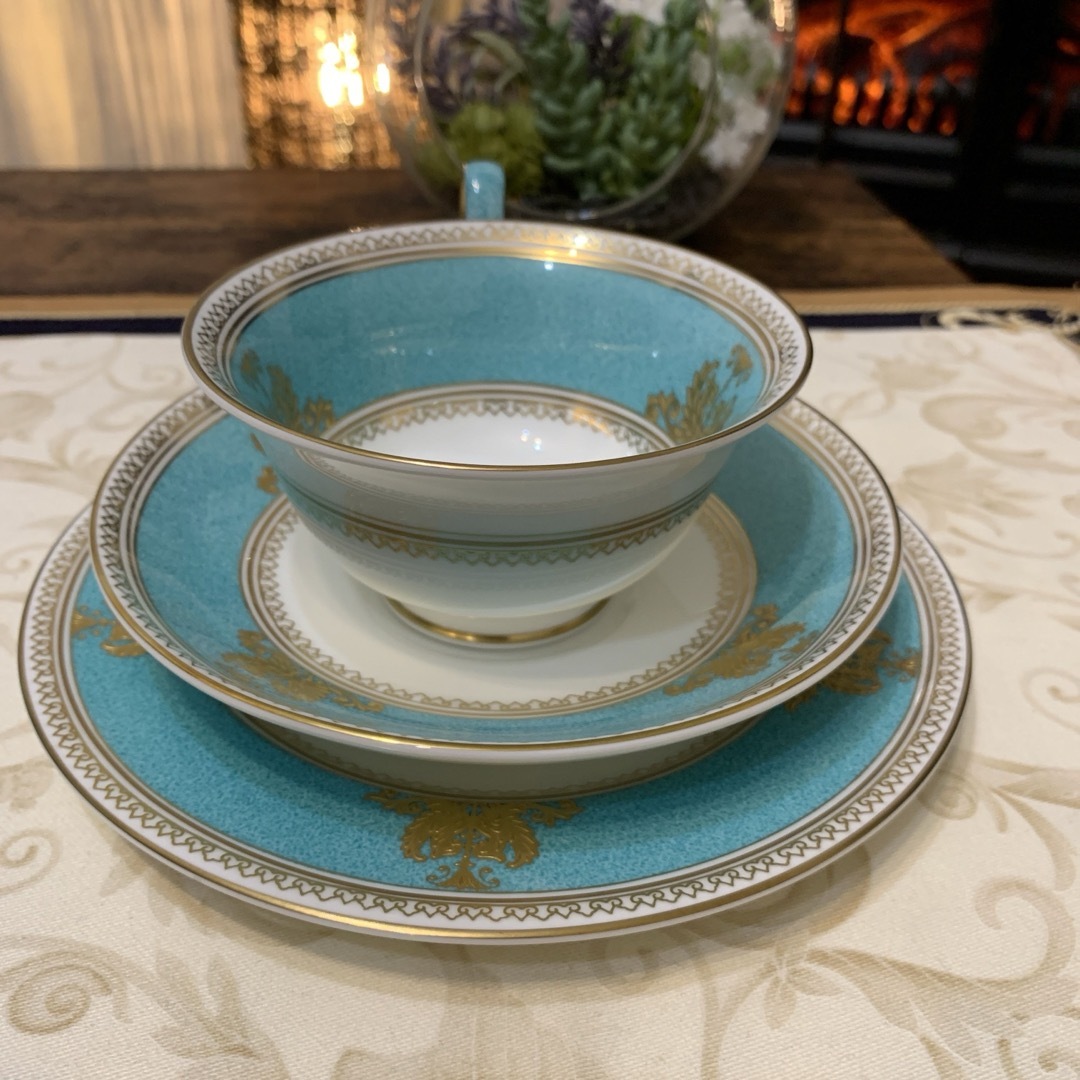 WEDGWOOD - 未使用 ウェッジウッド コロンビア パウダーターコイズ