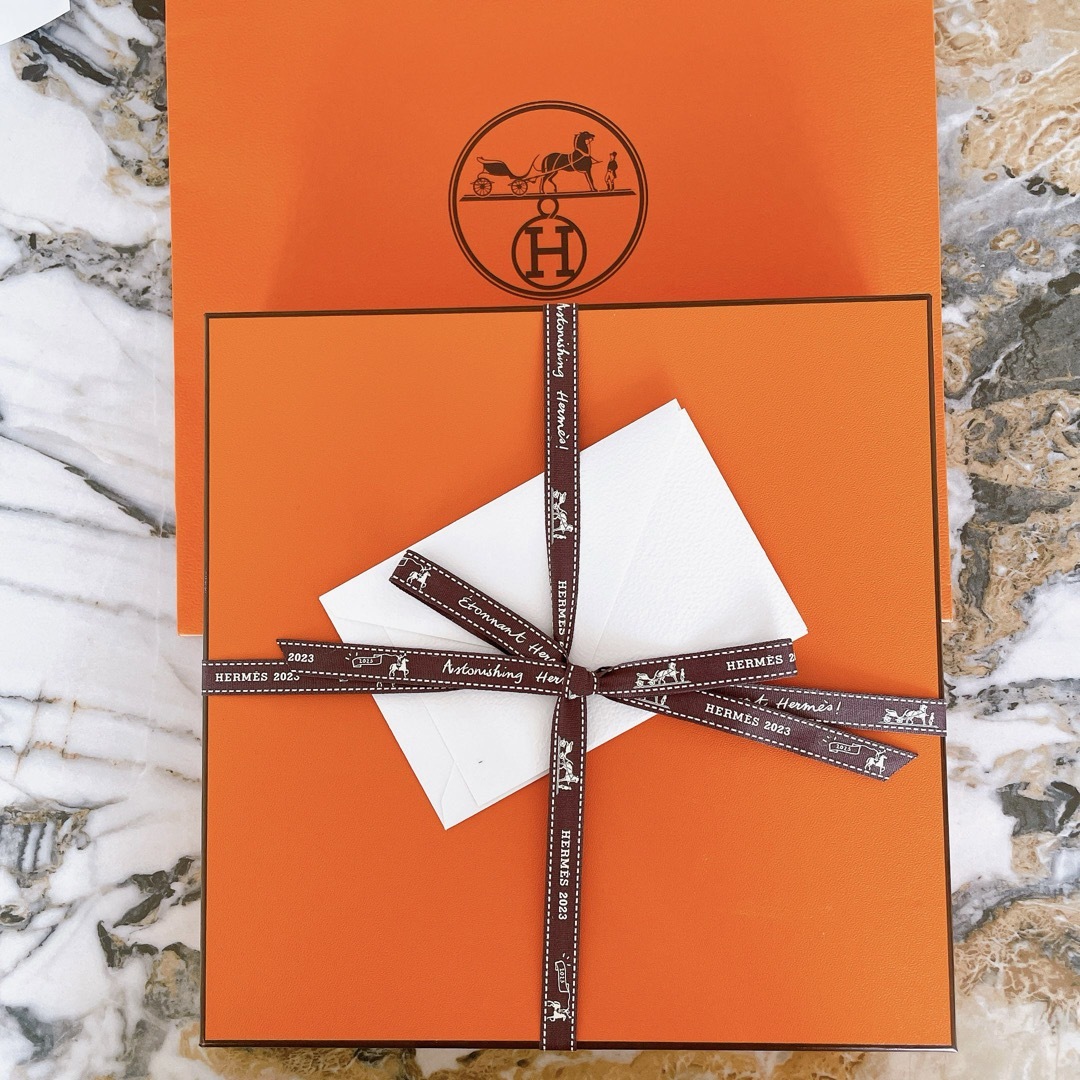 HERMES - 新品未使用 2025年購入 Hデコ アッシュデコ ペア デザート