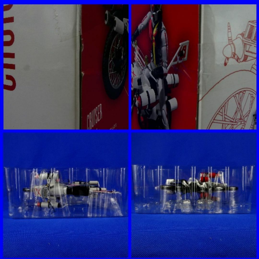 BANDAI - 仮面ライダーX☆クルーザー☆愛車のバイク☆フィギュア☆昭和