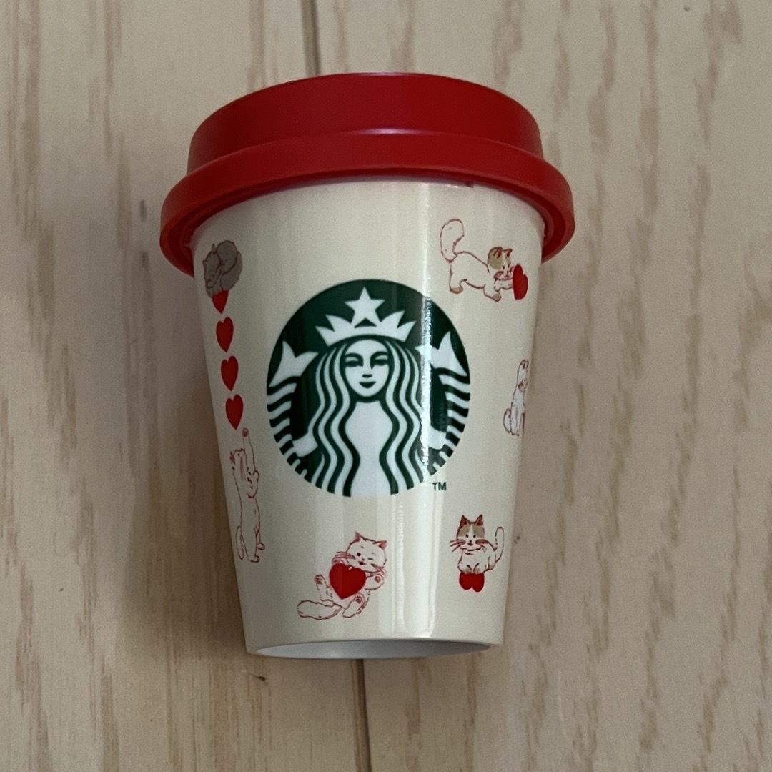 Starbucks Coffee - ［新品］スタバ バレンタイン 2025 ミニカップ