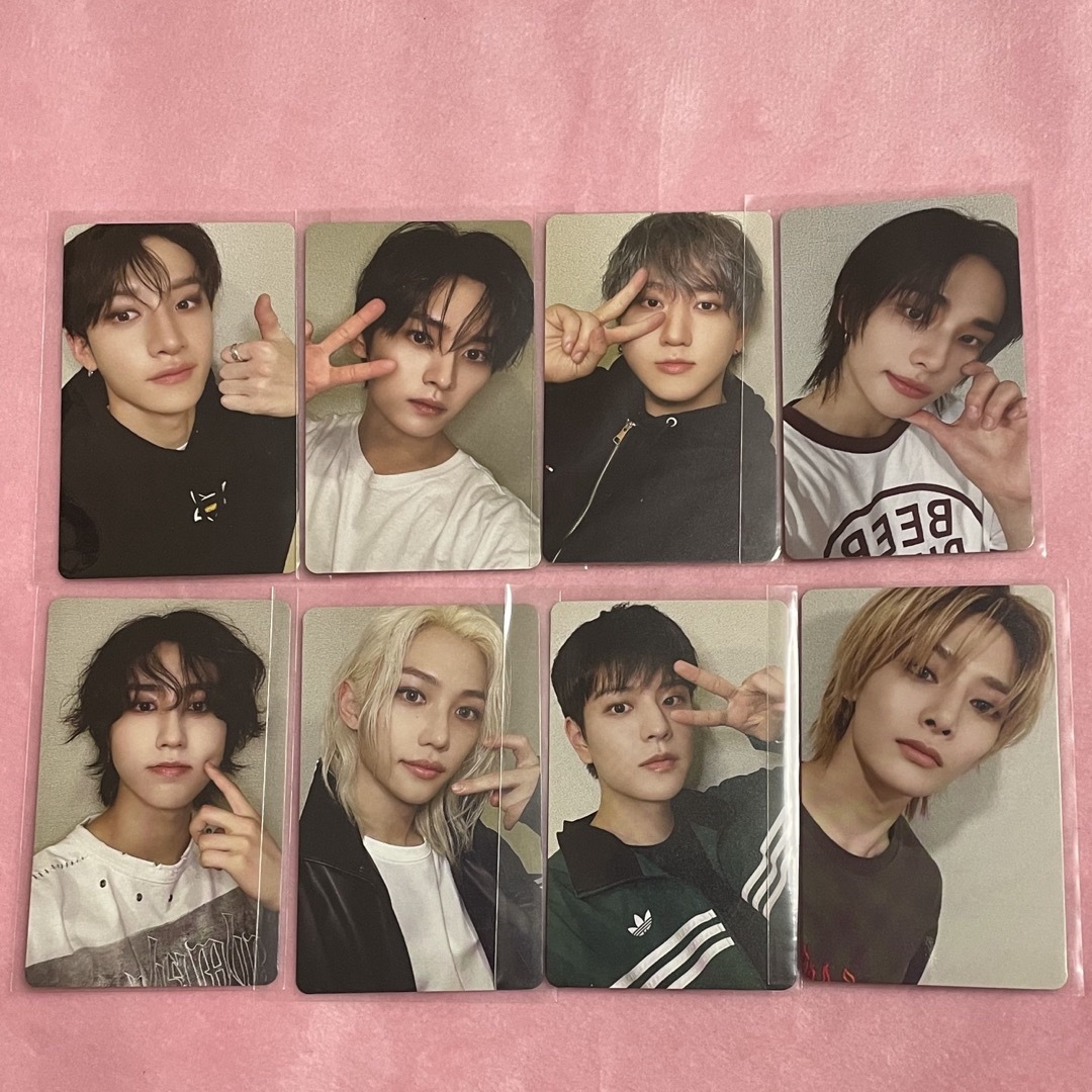 Stray Kids トレカ ATE HMV ラキドロ B 8種コンプ ×2 ①