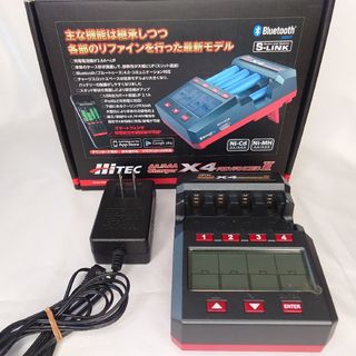 Hitec X4 ADVANCED AA/AAA CHARGER 単三/ 単四充電器 AA/AAA Charger X4
