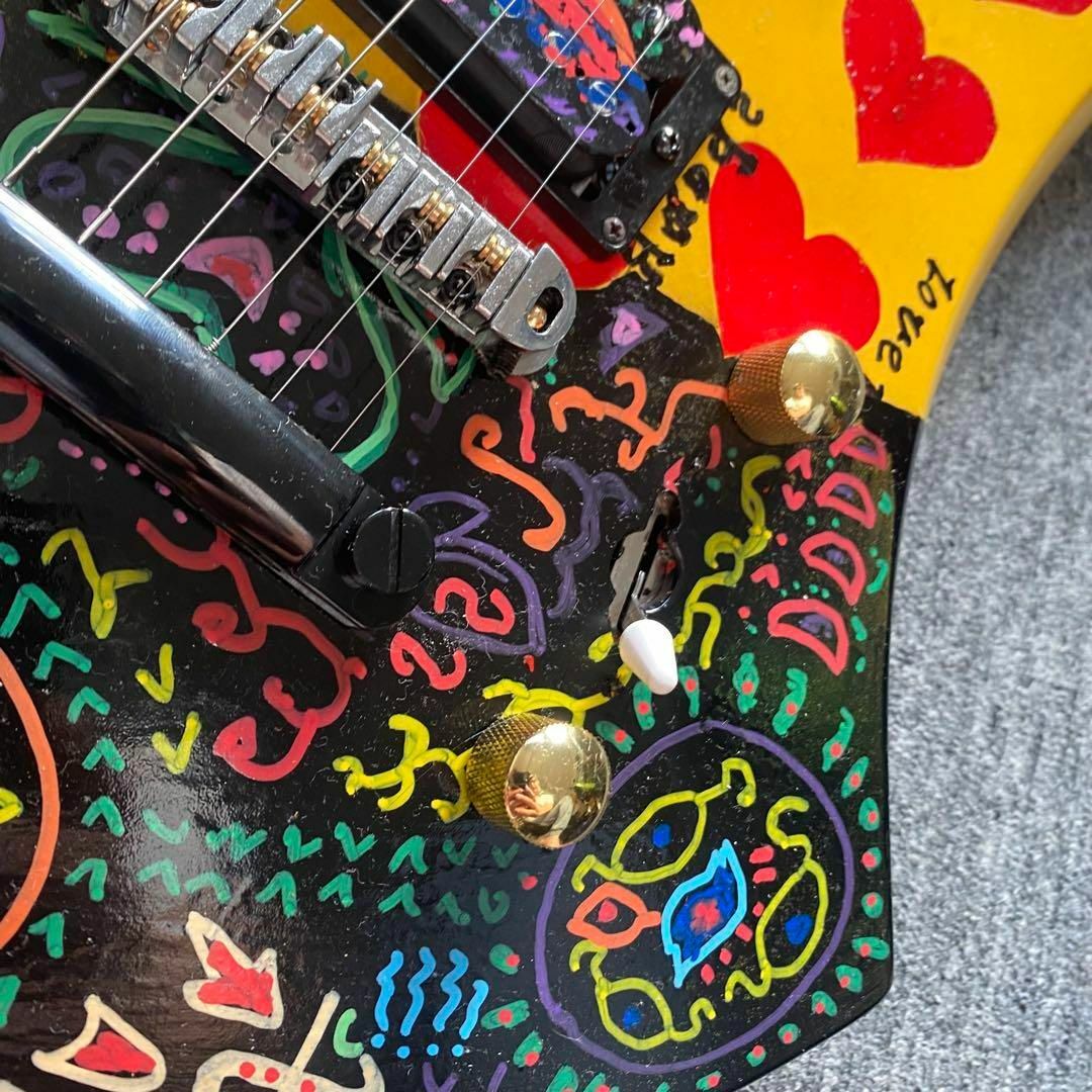 TARGET FERNANDES hideモデルカラー！イエローハートサイケ柄！の通販