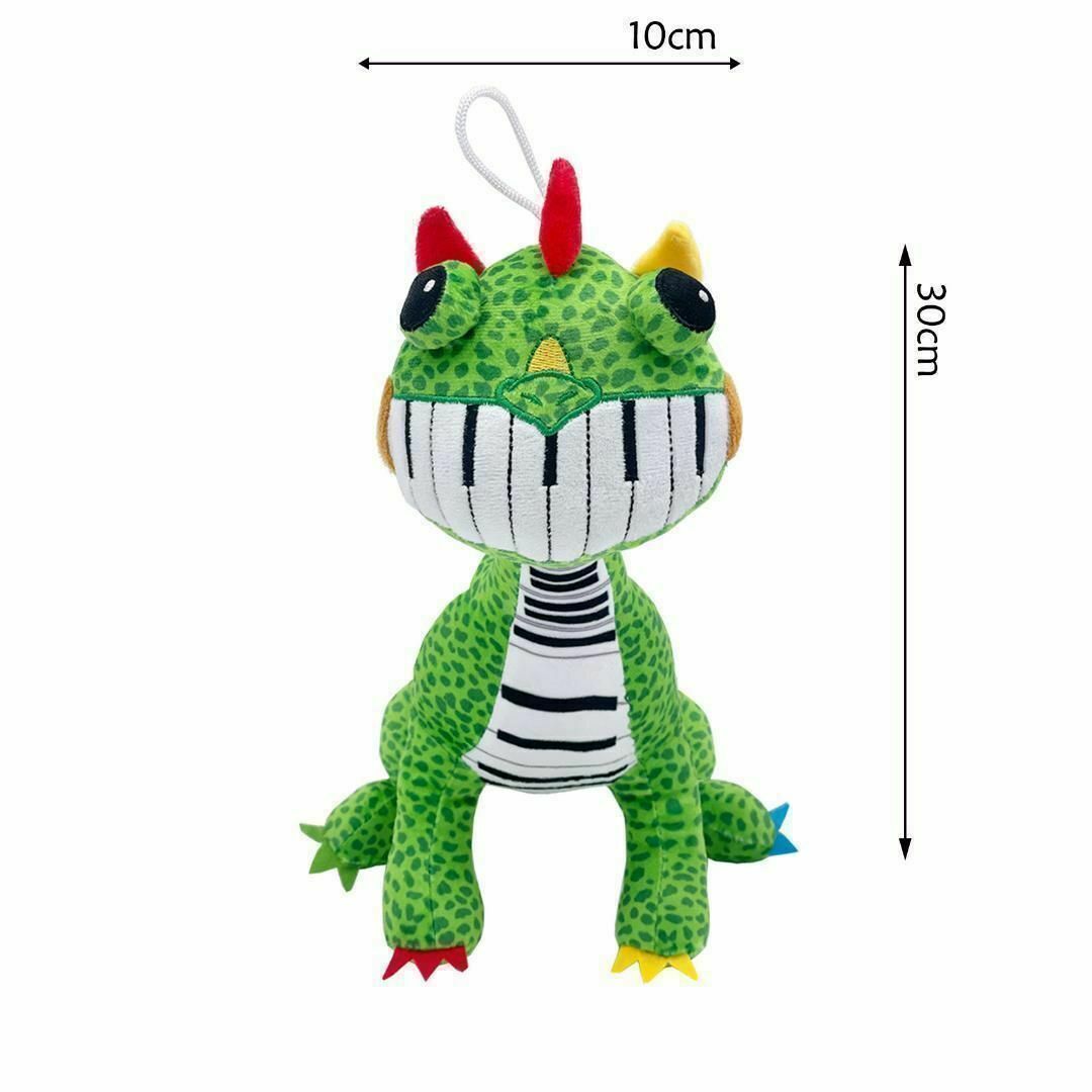 即納約30cmピアノサウルスぬいぐるみポピープレイタイムチャプター4緑
