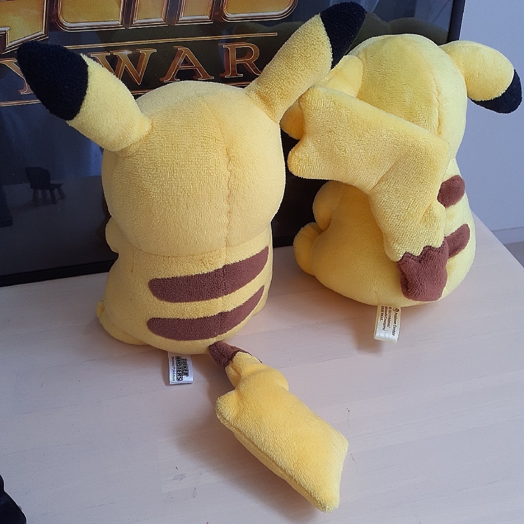 ポケモン - ピカチュウ ぬいぐるみ 2体セット ポケモンセンター オス