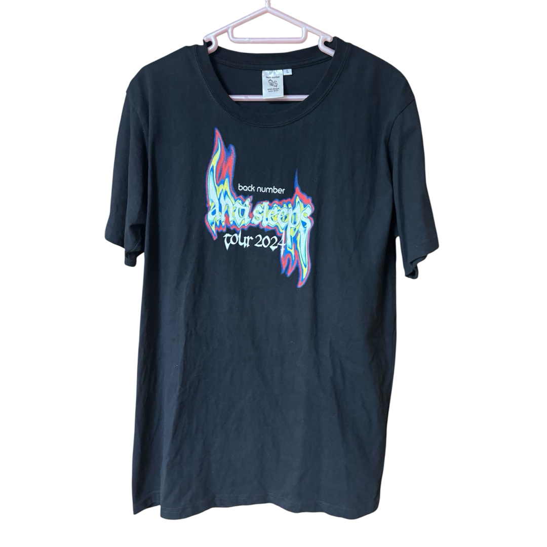 BACK NUMBER - back number anti sleeps tour 2024 Tシャツ Lの通販 by