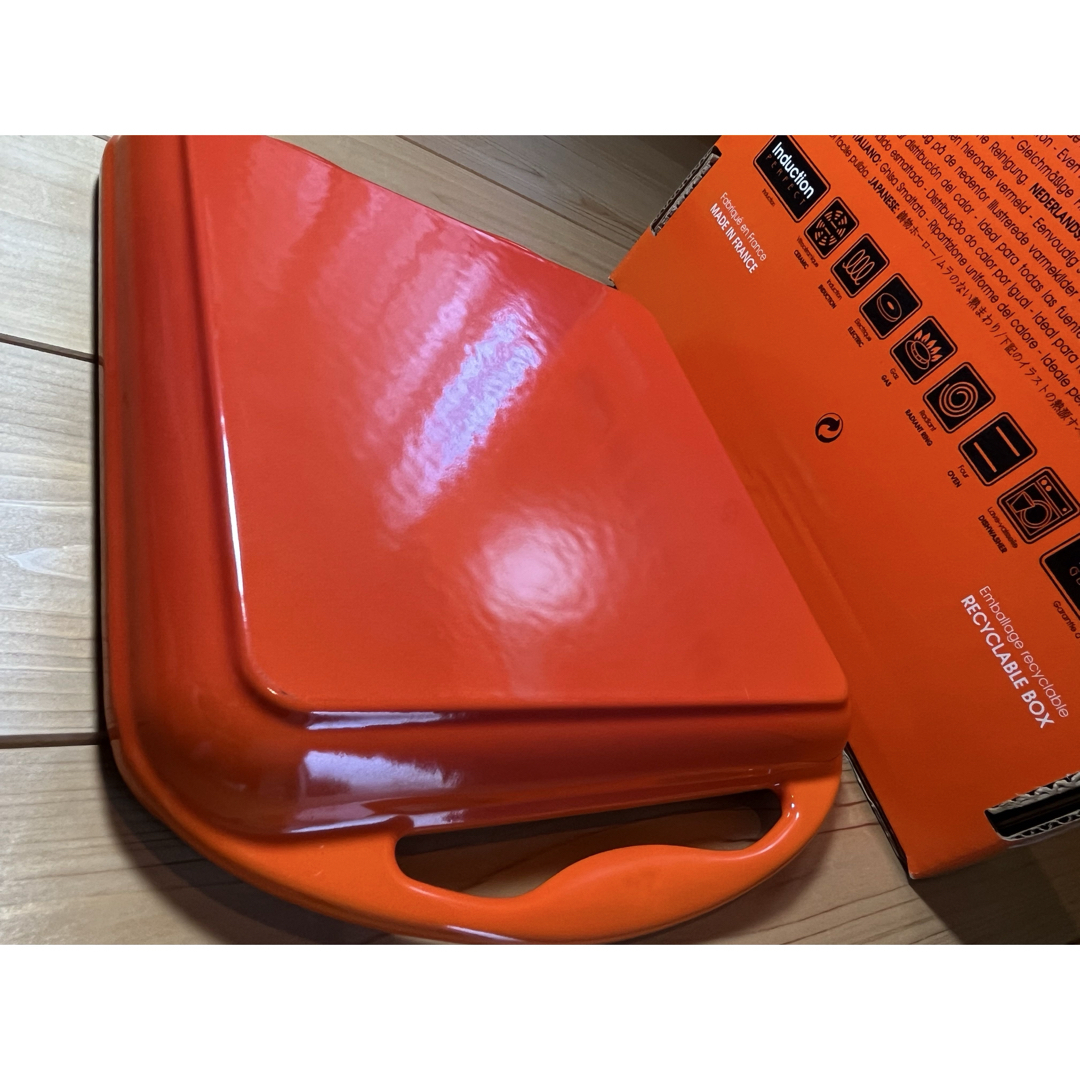 LE CREUSET - ル・クルーゼ スクエア グリルパンの通販 by Comprato
