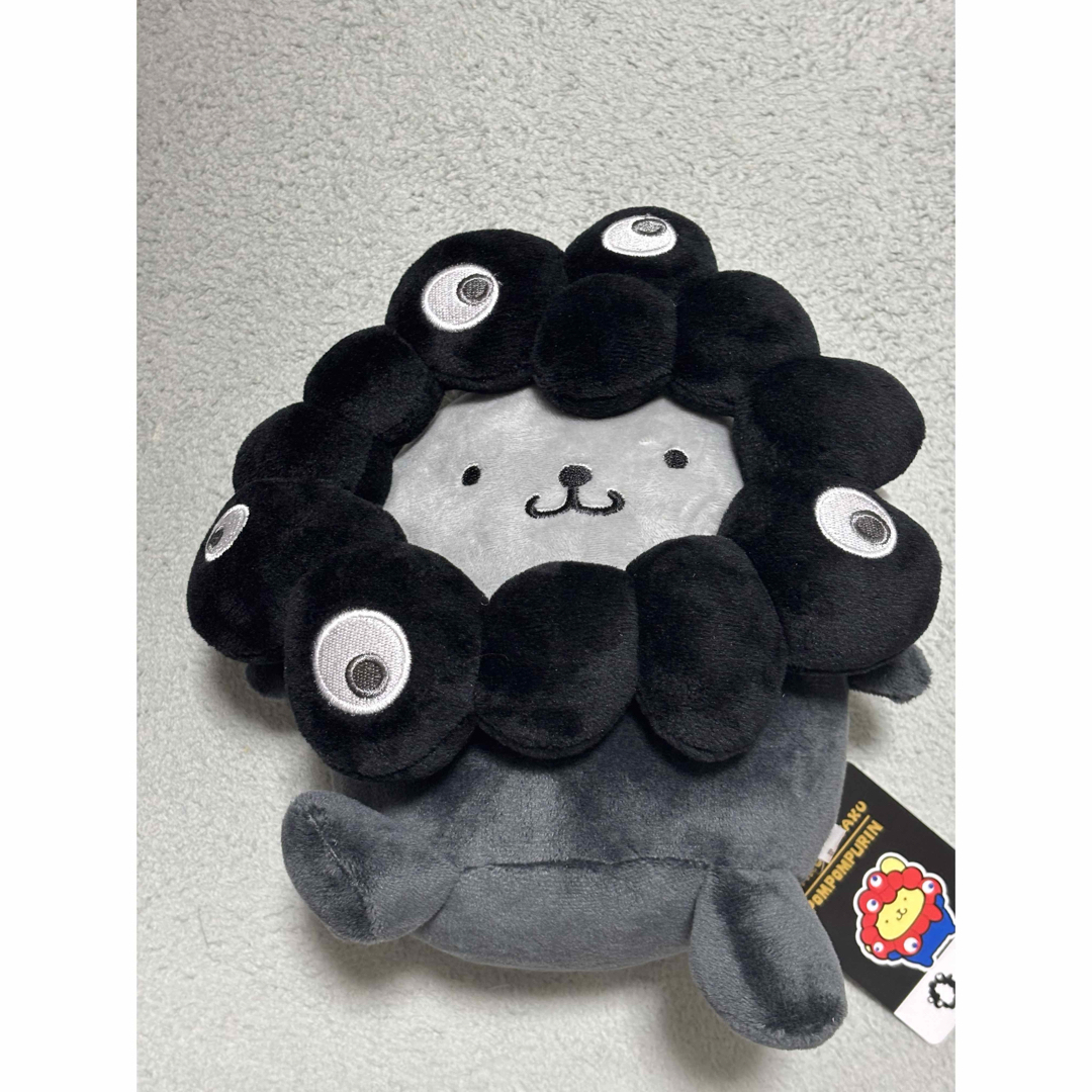ポムポムプリン - サンリオ 黒ミャクミャクなりきり ぬいぐるみM