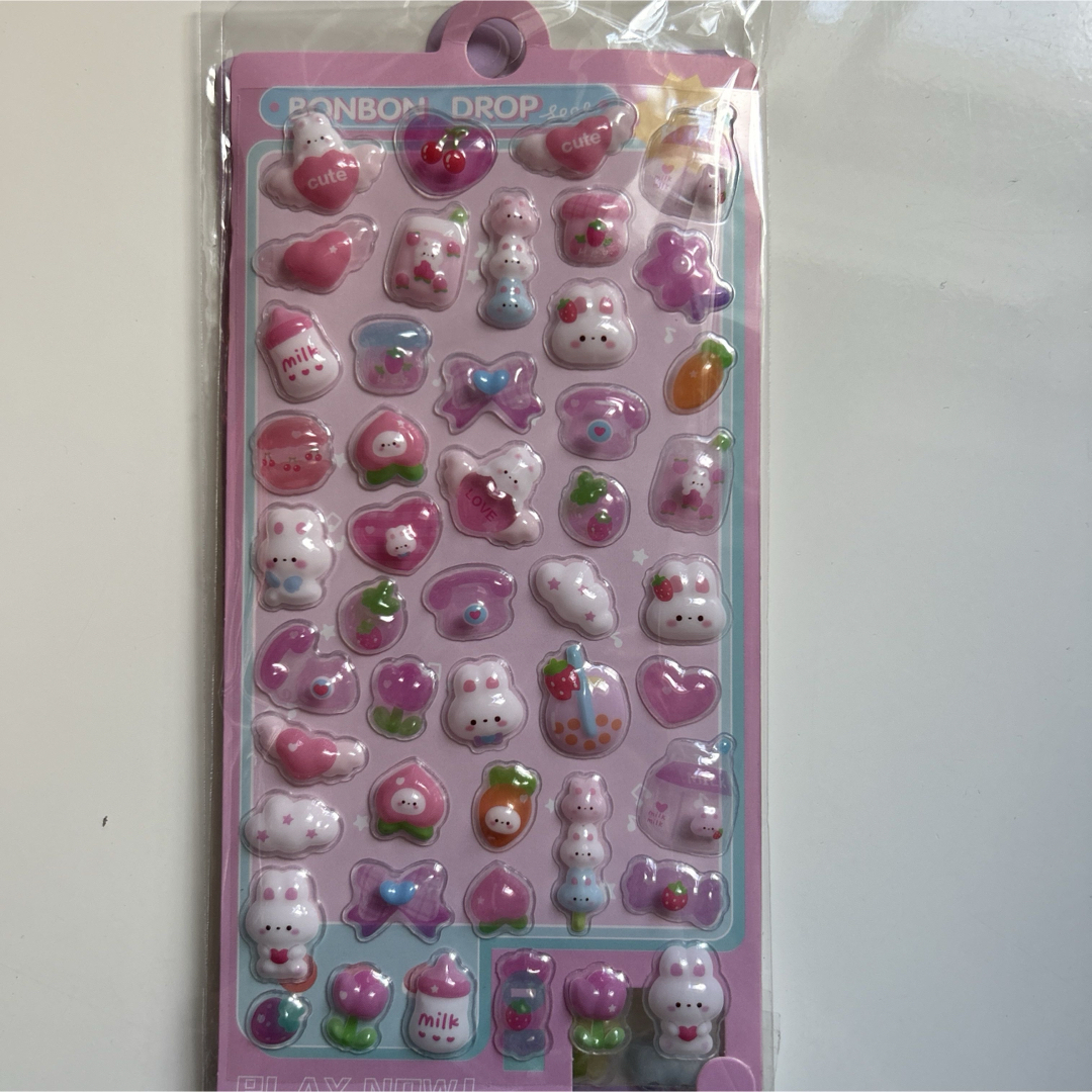 ボンボンドロップシール10枚セットの通販 by KY雑貨屋's shop｜ラクマ