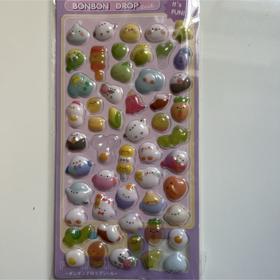 ボンボンドロップシール10枚セットの通販 by KY雑貨屋's shop｜ラクマ