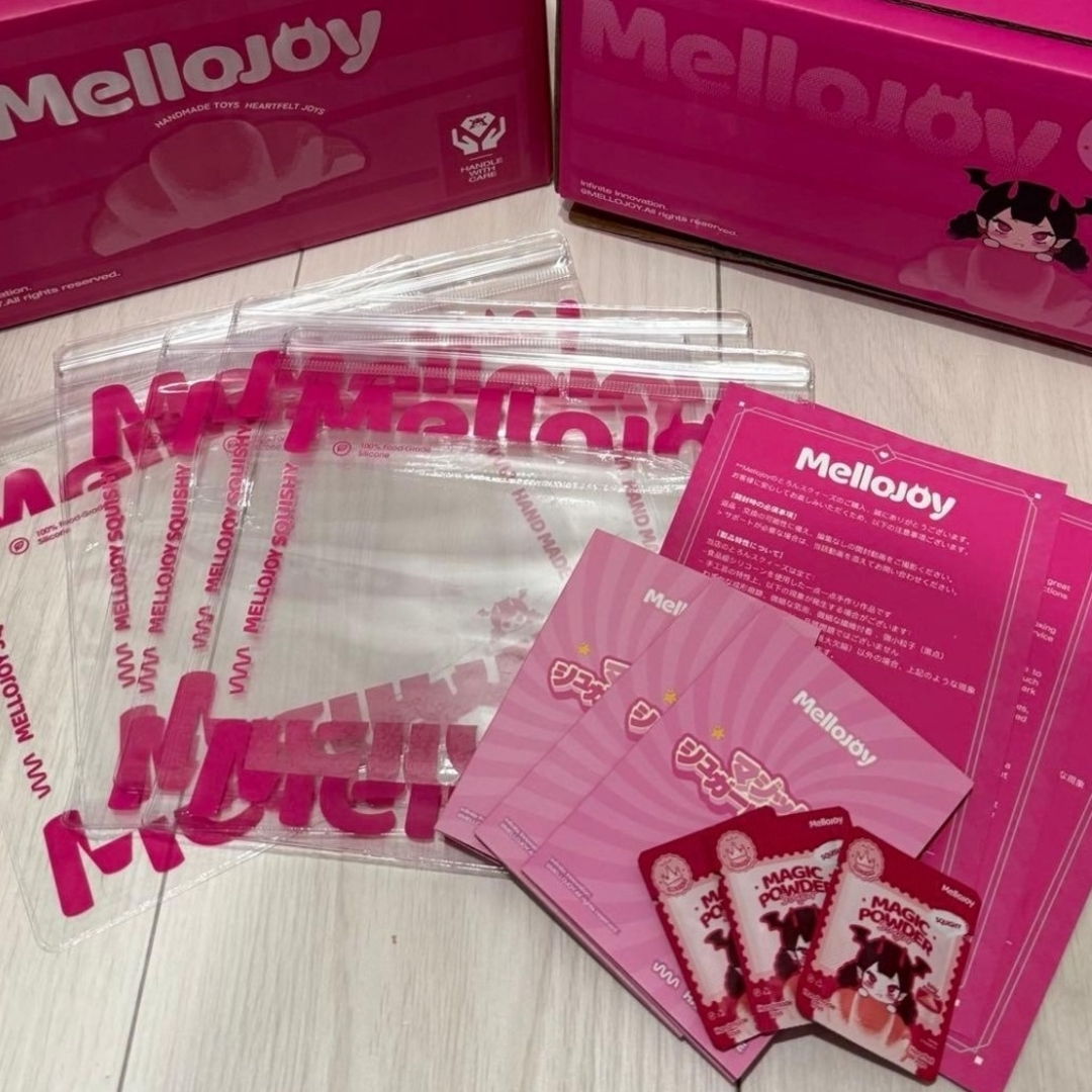 メロジョイ mellojoy 付属品 マジックパウダー 袋 説明書の通販 by
