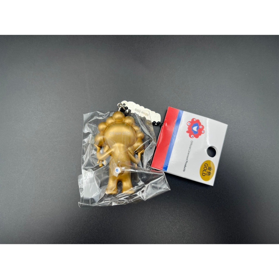 万博限定 金 ゴールド ミャクミャク キーホルダーの通販 by JSHOP｜ラクマ