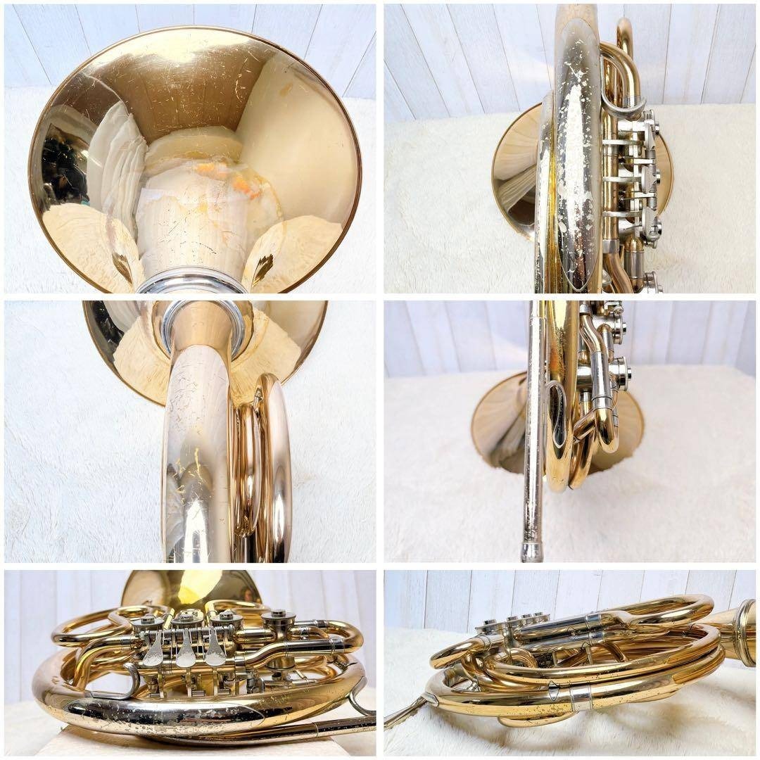 ヤマハ - YAMAHA ヤマハ YHR765G フルダブルホルン マウスピース付きの
