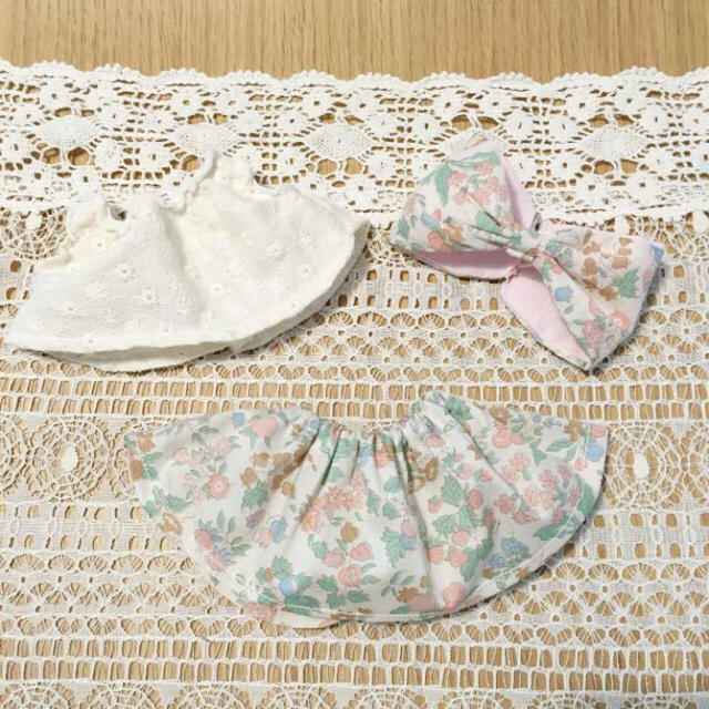 商談済み＊*メルちゃん 服 リバティの夏コーデ❁