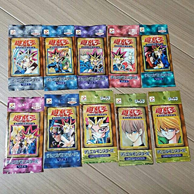遊戯王 初期 パック 未開封 リミテッドエディション vol 初代 昔の通販