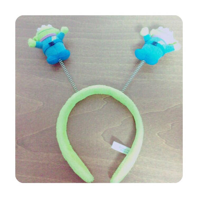 Disney - リトルグリーンメンカチューシャの通販 by