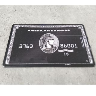 アメックス ブラックカード センチュリオンカード風USBメモリーの通販