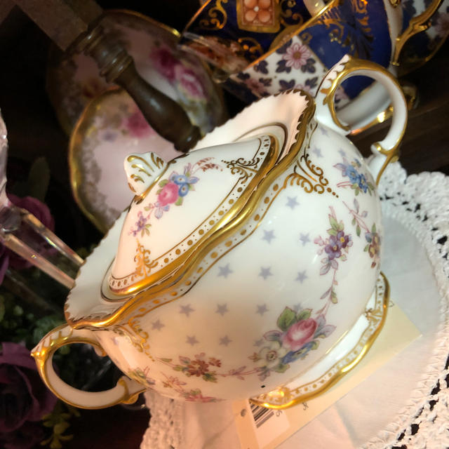 新品】赤津焼 白峰園 3点セット 深皿 デザート皿 豆皿 手造り 陶器 白