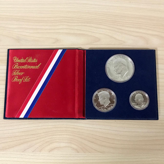アメリカ建国200年記念硬貨 3枚セットの通販 by usa's shop｜ラクマ