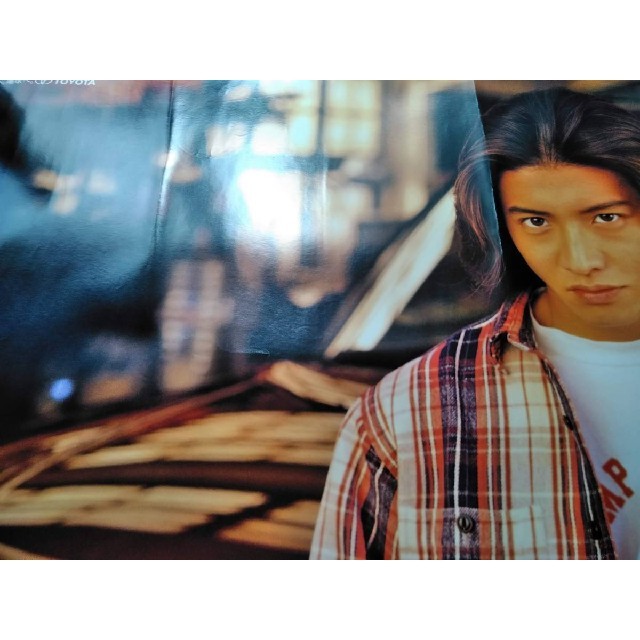 SMAP - 木村拓哉 トヨタカローラ ポスター 難あり 728mm×1030mm の通販