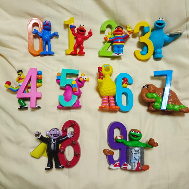 SESAME STREET - ヴィンテージ セサミストリート フィギュア 10種