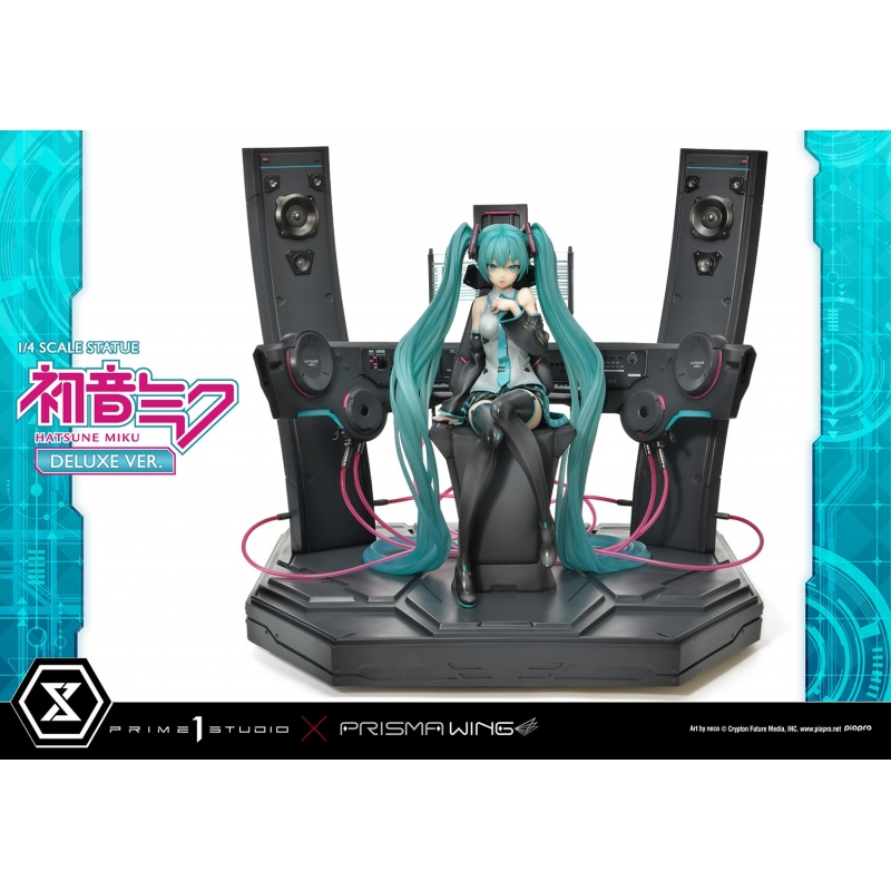 PRISMA WING 初音ミク “Art by neco” DX版 1/4 スケール スタチュー