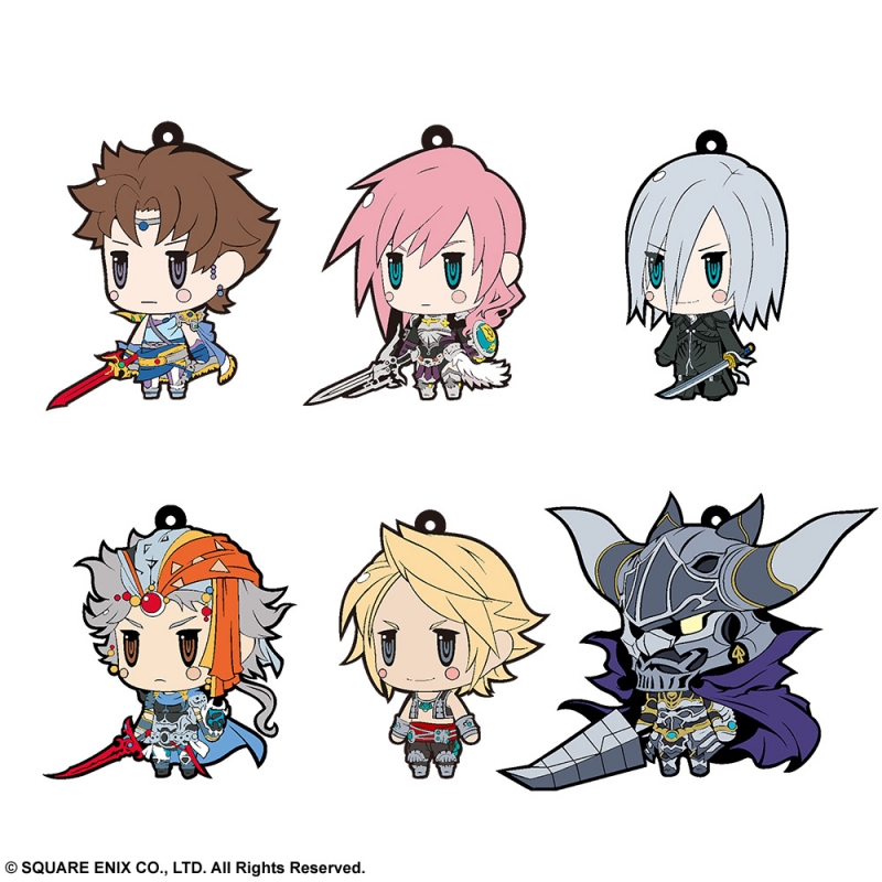FINAL FANTASY トレーディングラバーストラップ Vol.7（6個入り1BOX