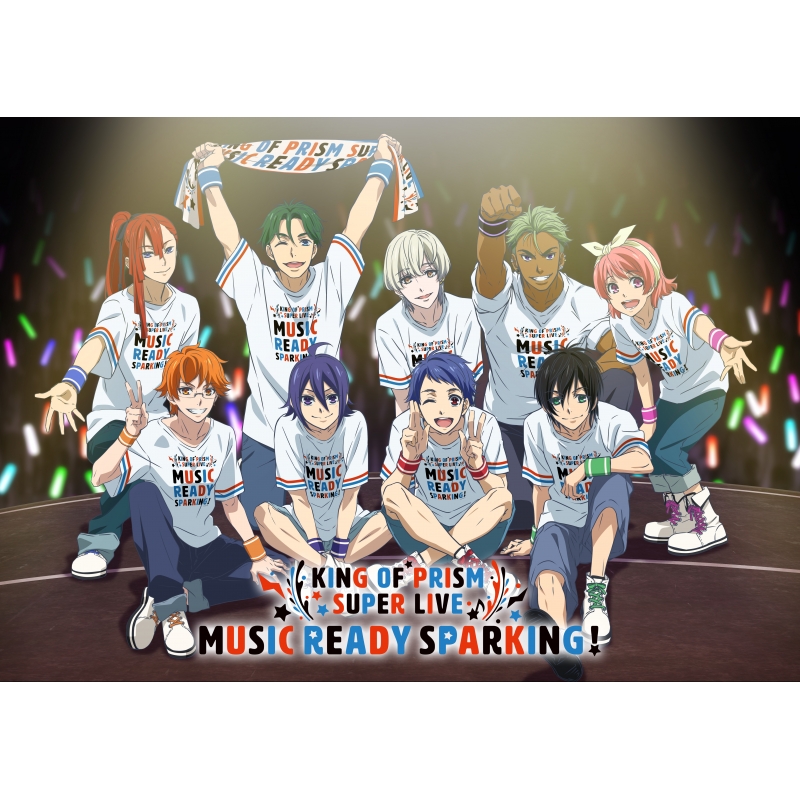 KING OF PRISM SUPER LIVE MUSIC READY SPARKING! DVD : KING OF PRISM