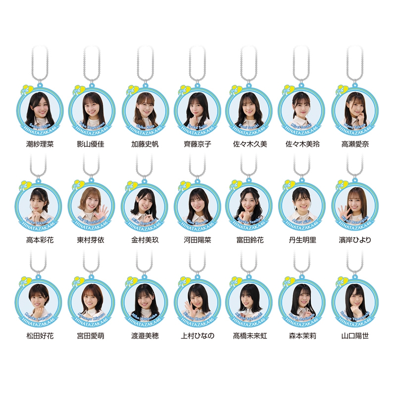ラバーキーホルダーBOXセット(全22種) 【@Loppi・HMV限定】 : 日向坂46