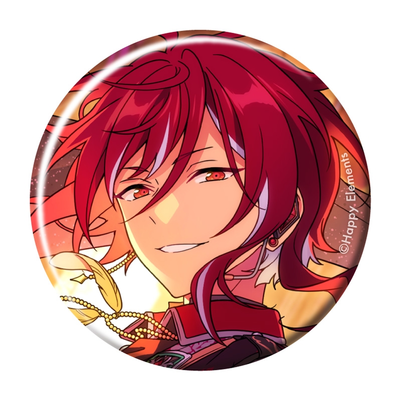 あんスタ 巴日和 缶バッジ フィーチャー casual F2 イベコレ あんスタ