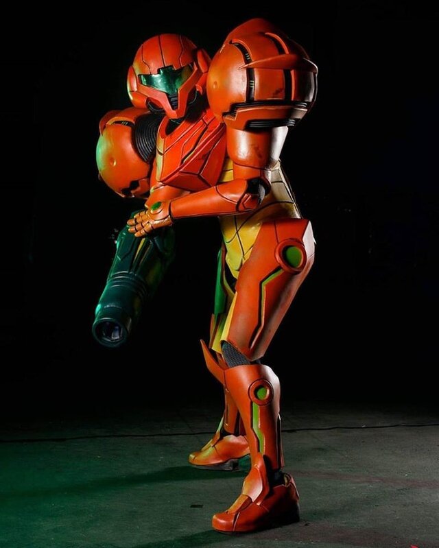 メトロイド』サムス・アラン、現代に現る！海外の本気コスプレが男だが