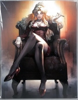 直筆サイン入りカラー複製イラスト 広江礼威 BLACK LAGOON PG-9820
