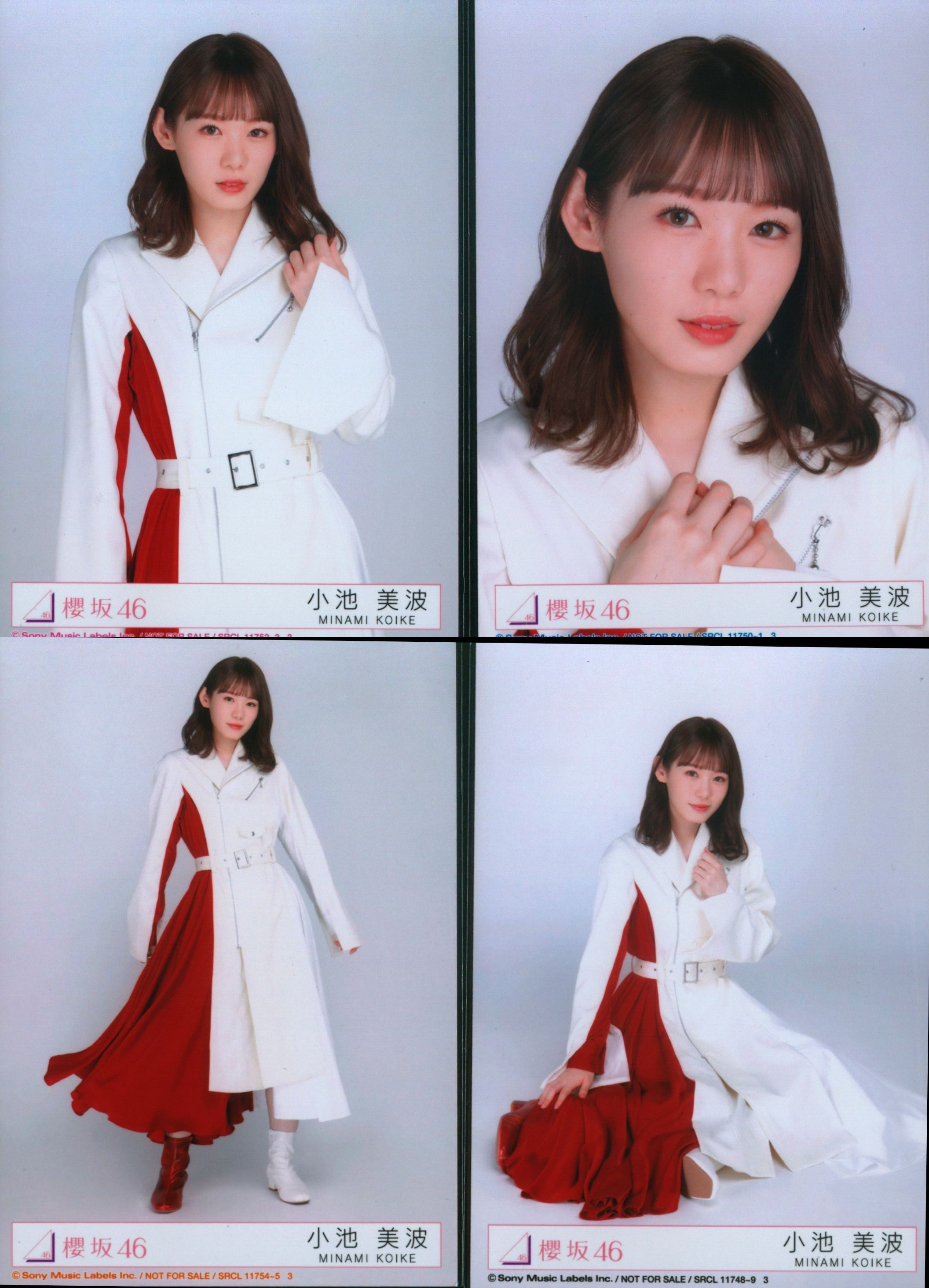 小池美波櫻坂46 2nd TOUR 2022 青衣装 生写真 直筆サインチュウ 櫻坂46