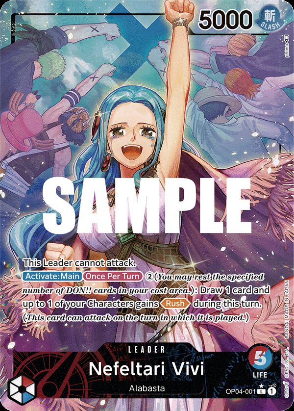 Nefeltari Vivi | One Piece | MYP Cards