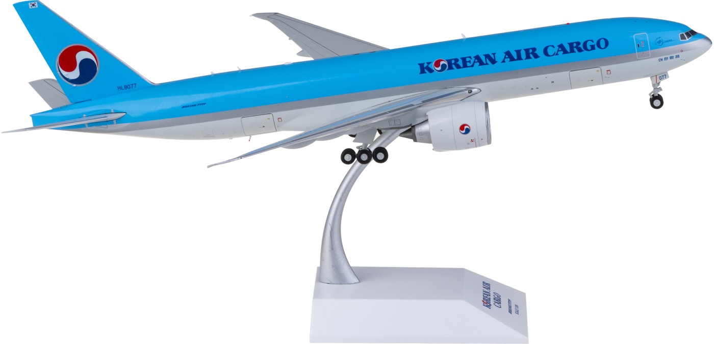 SA2005C Korean Air Boeing 777-200LRF HL8077 JC Wings 1:200 -飞机