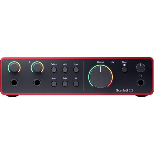 Focusrite Plc. Scarlett 2i2 USB-C Audio Interface (4th Generation
