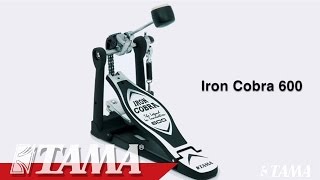 Iron Cobra 600 Single Pedal Duo Glide | Drum Pedals | HARDWARE