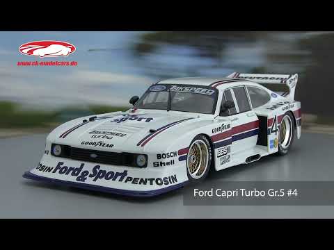 WERK83 1:18 Zakspeed Ford Capri Turbo Gr.5 #4 DRM 1982 Lili