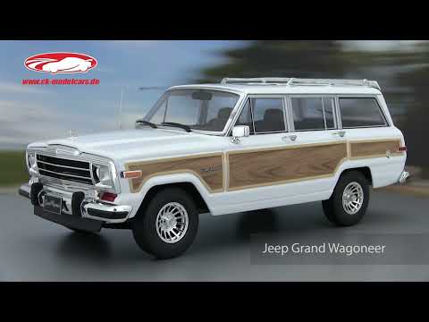 KK-Scale 1:18 Jeep Grand Wagoneer Construction year 1989 white