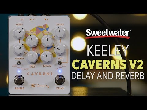 Keeley Caverns V2 Delay and Reverb Pedal | Sweetwater