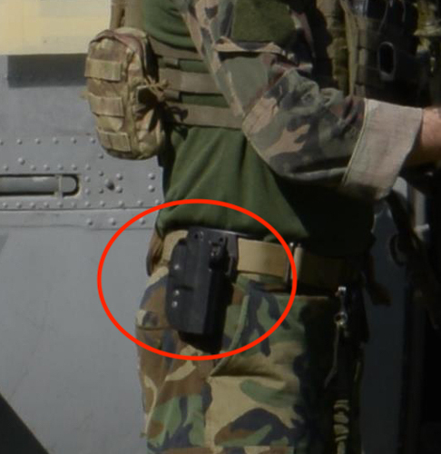サバゲー始めました；Marsoc おじさん:Marsoc Glock19,使用ホルスター