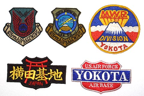 MIL-SPEC GRAPHICS by AKATORA:横田空軍基地のパッチ／ver. 2