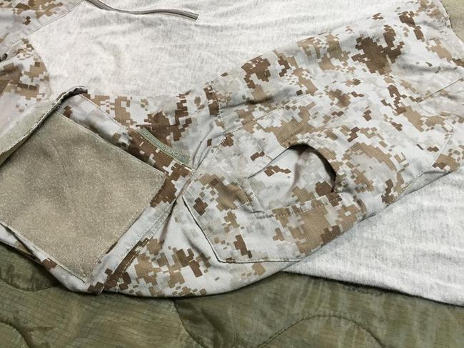 BLACK LINE - blog:実物 crye precision aor1 AC コンバットシャツ