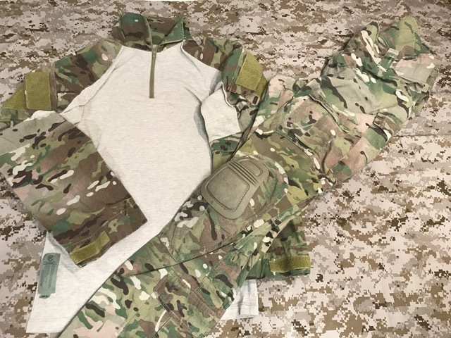 BLACK LINE - blog:実物 crye precision multicam AC コンバットシャツ