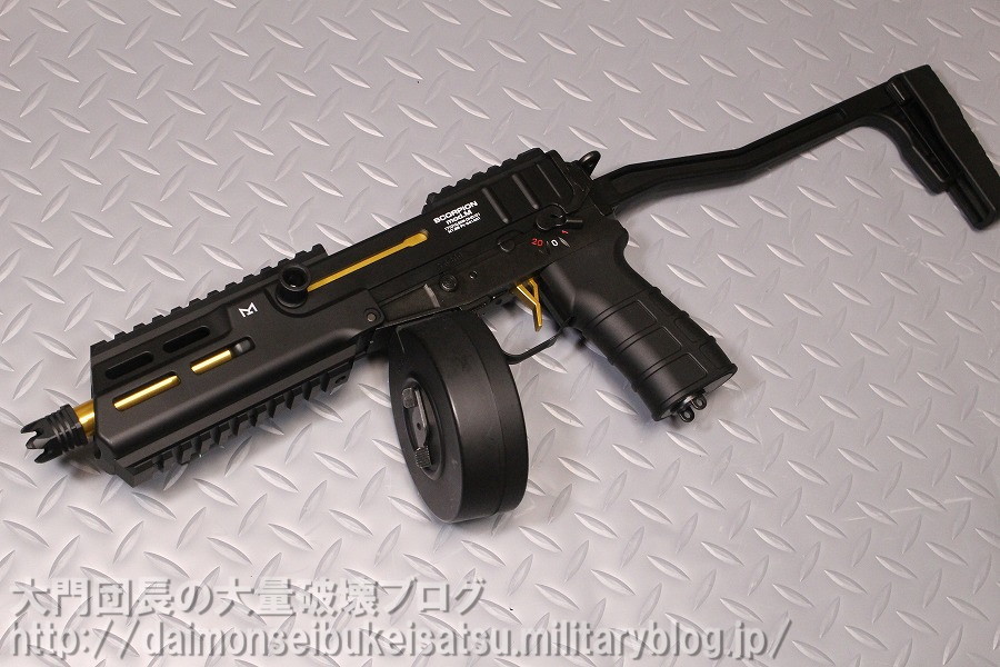 大門団長の大量破壊ブログ:東京マルイ スコーピオン mod M レビュー&分解